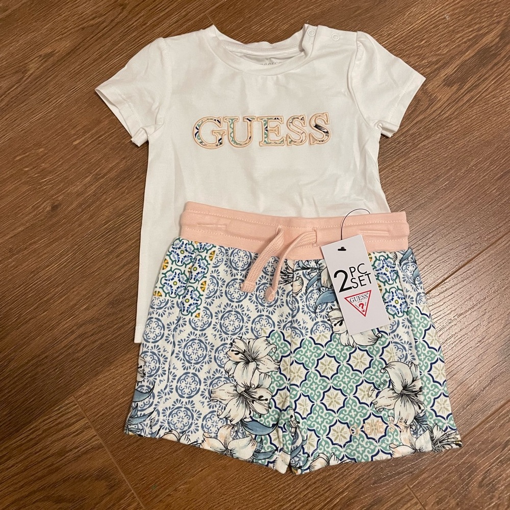 Guess baby girl outfit 12M